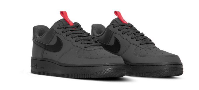 Men's Air Force 1 React White Shoes